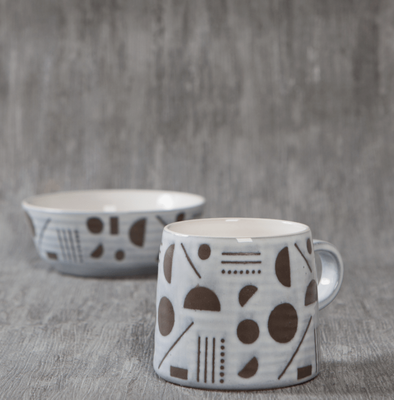 Domino Imprint Mug - Flea Boutiques