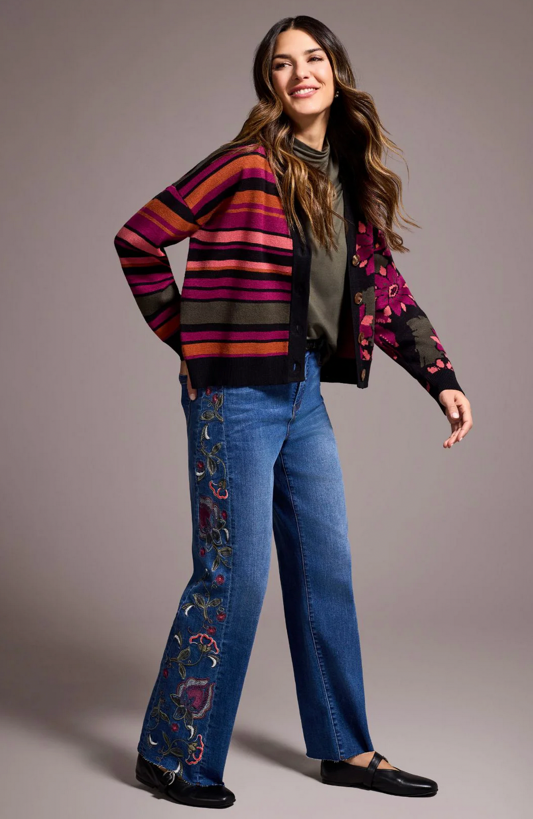 Jacquerd Sweater Cardi