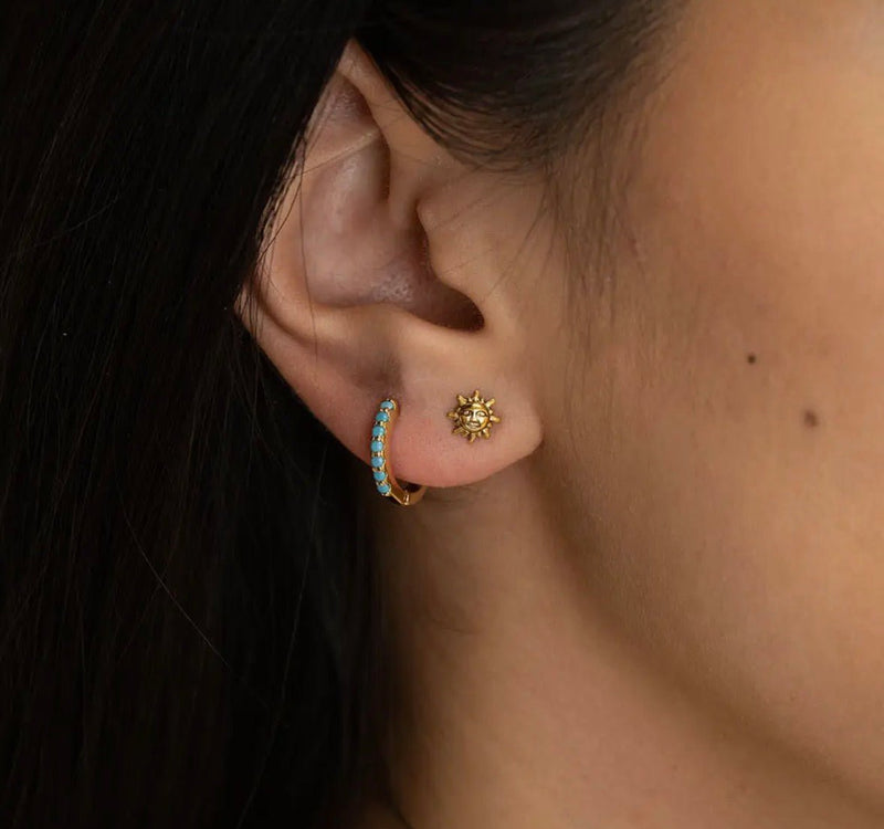El Sol Stud Earrings - Flea Boutiques