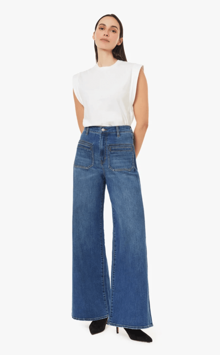 Emerson Patch Pocket Flare - Flea Boutiques
