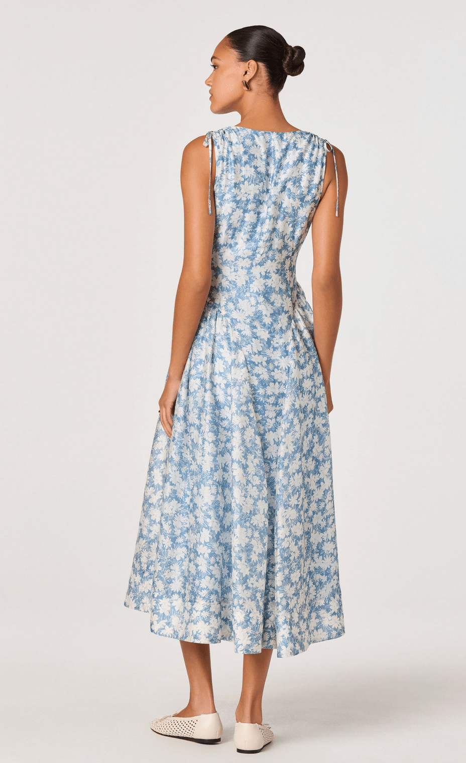 Emmery Floral Midi Dress - Flea Boutiques