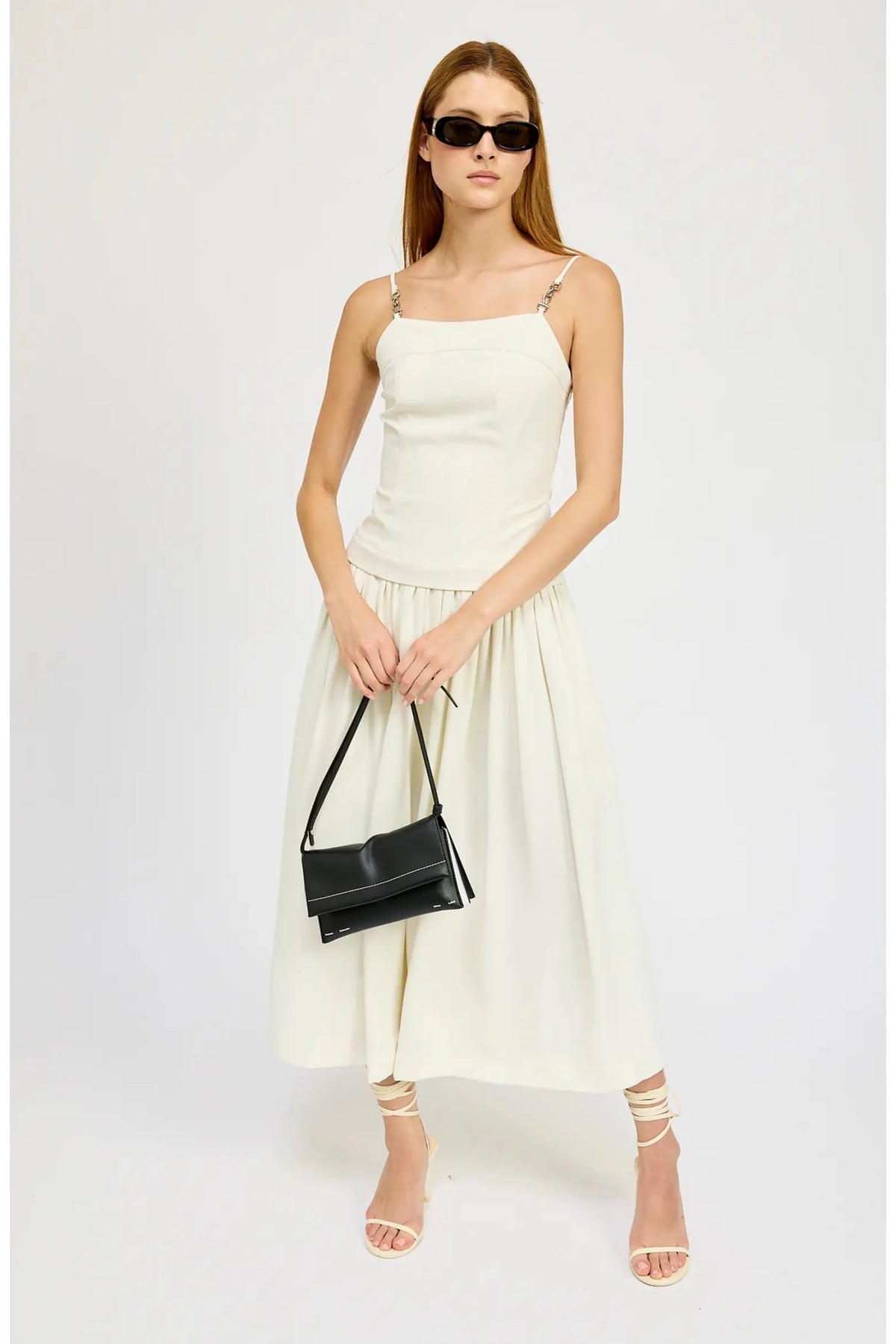 En Saison Corset Top Maxi Dress - Flea Boutiques