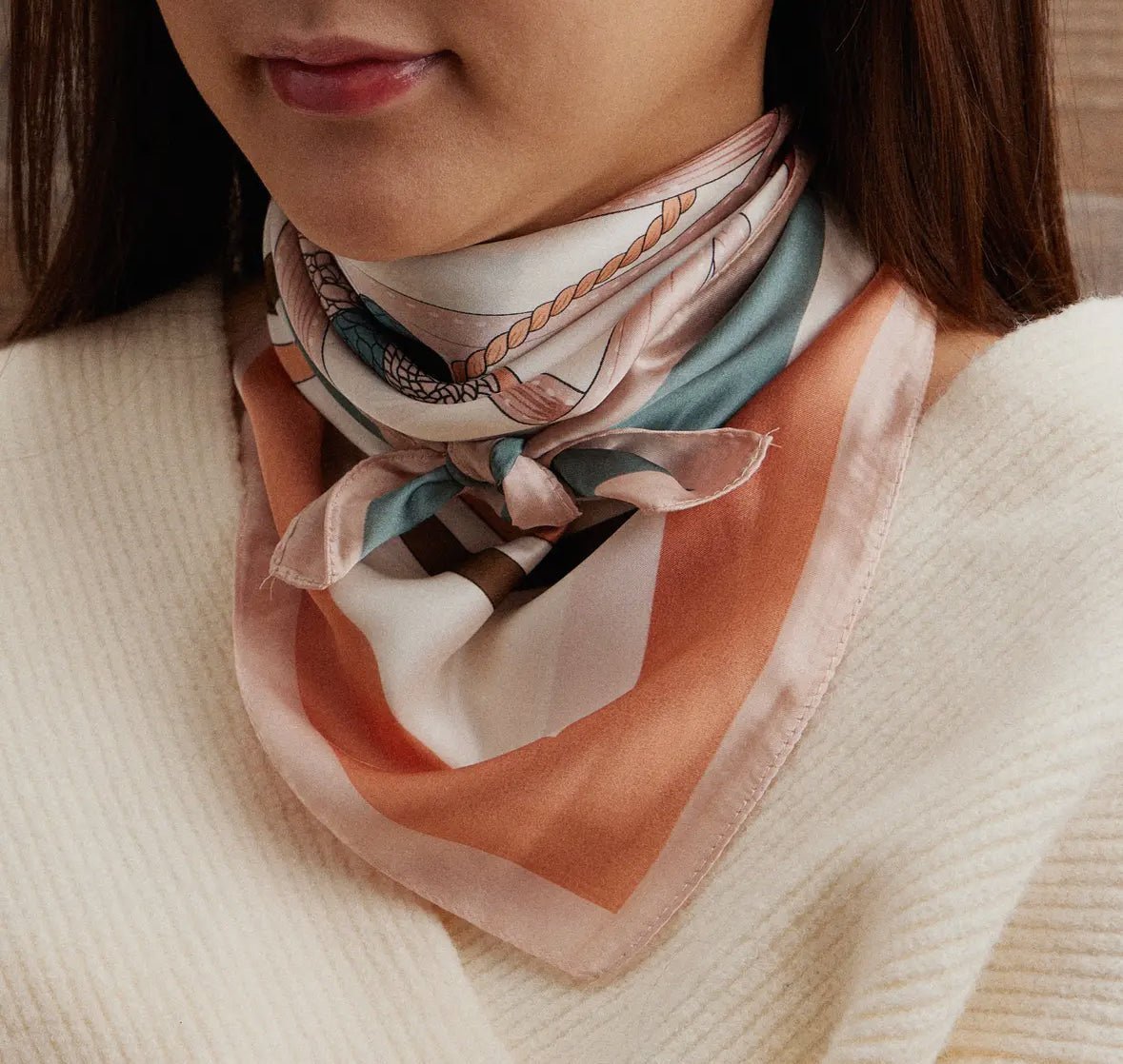 Equestrian Inspired Scarf - Flea Boutiques