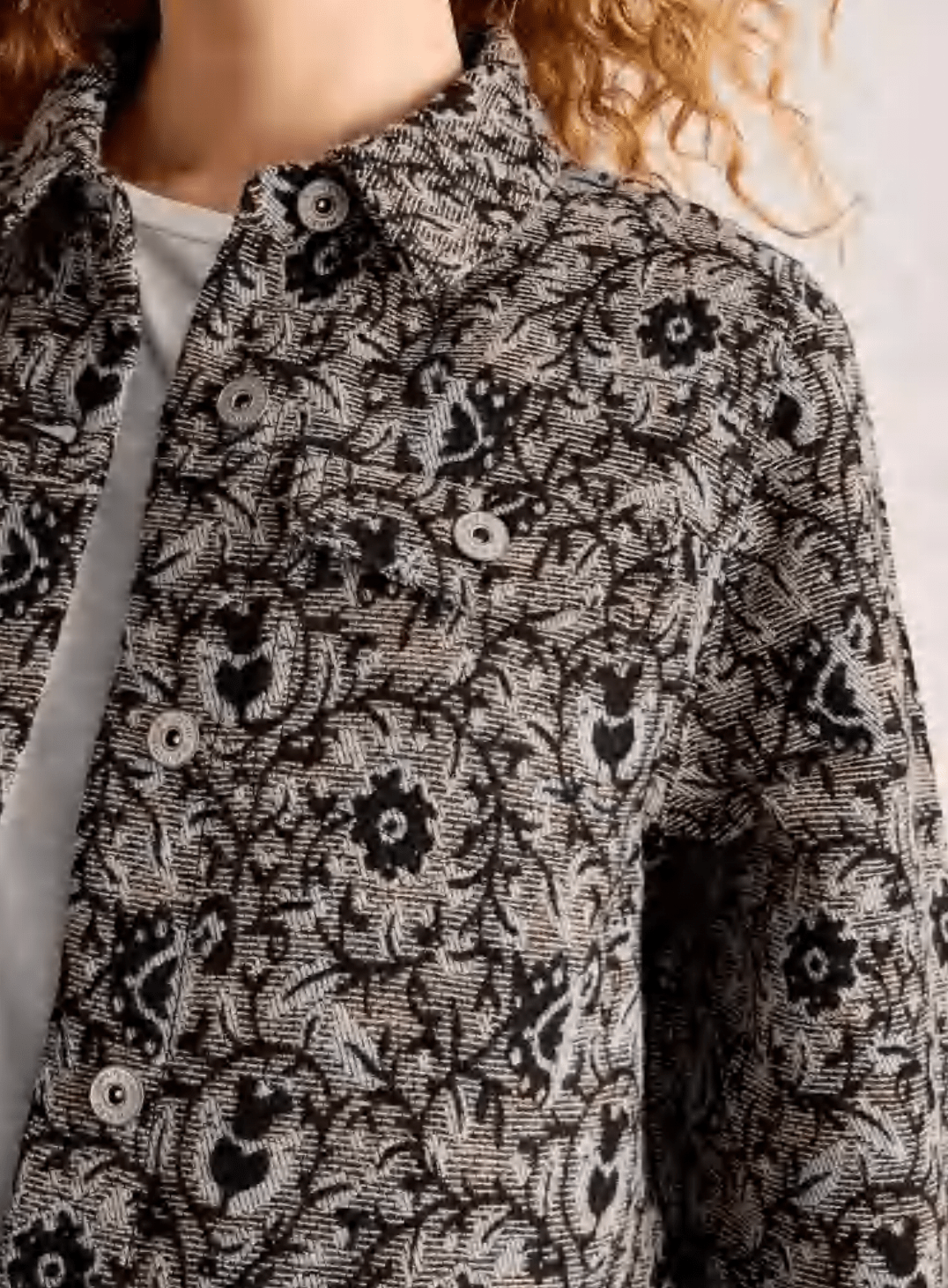 Esme Jacquard Jacket - Flea Boutiques