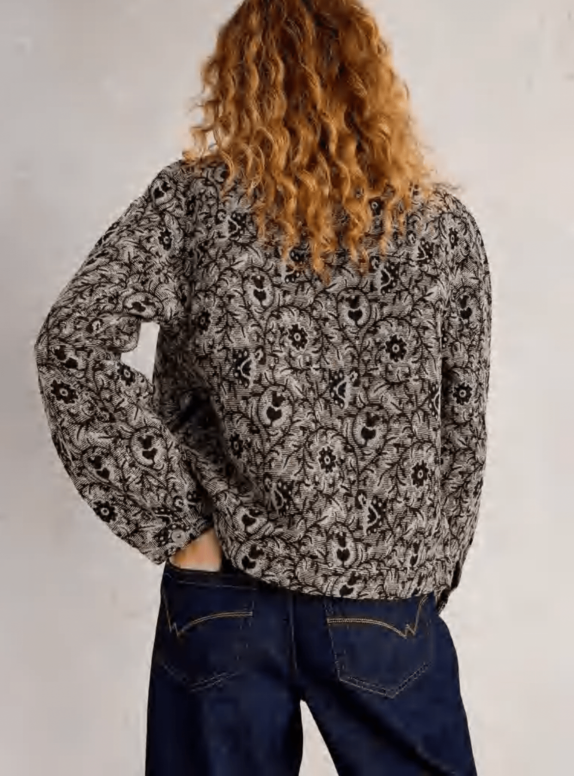 Esme Jacquard Jacket - Flea Boutiques