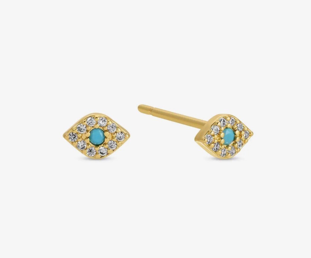 Evil Eye Studs - Flea Boutiques