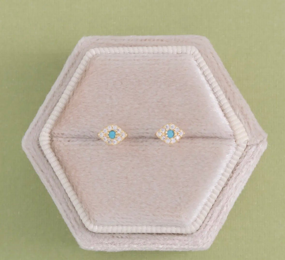 Evil Eye Studs - Flea Boutiques