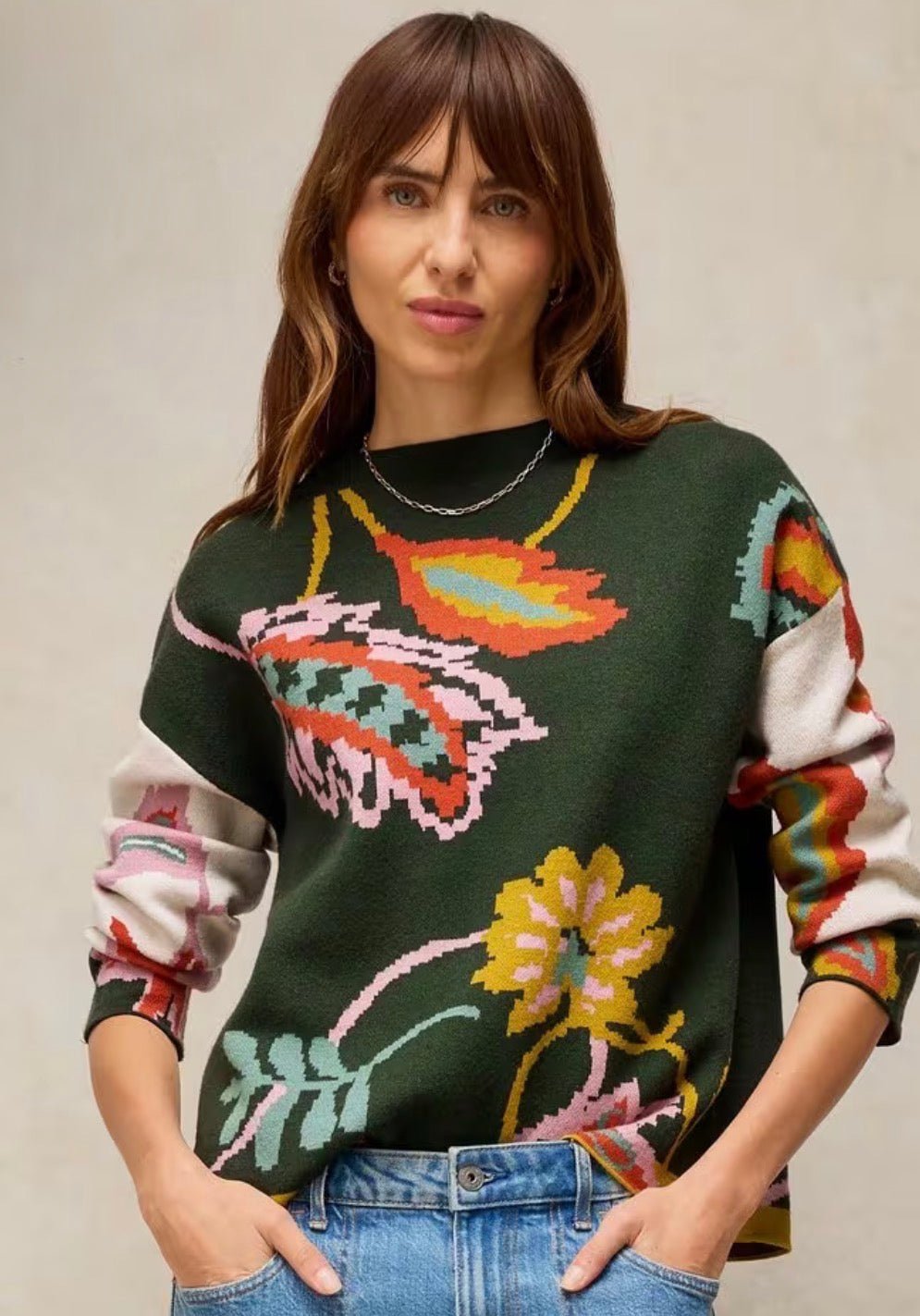 Fabia Floral Sweater
