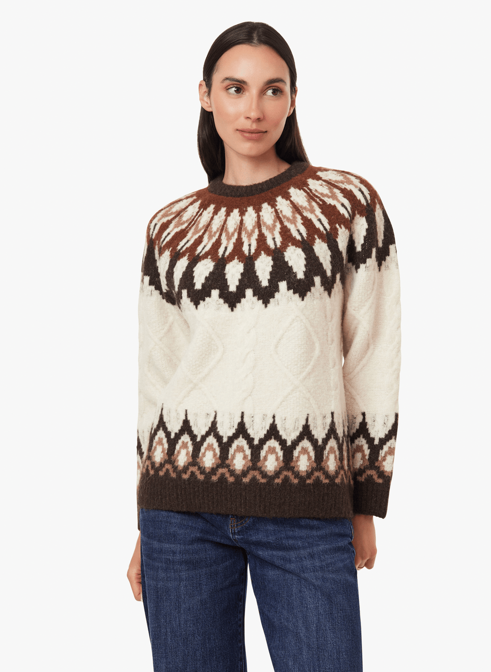 Fairisle & Cable Sweater