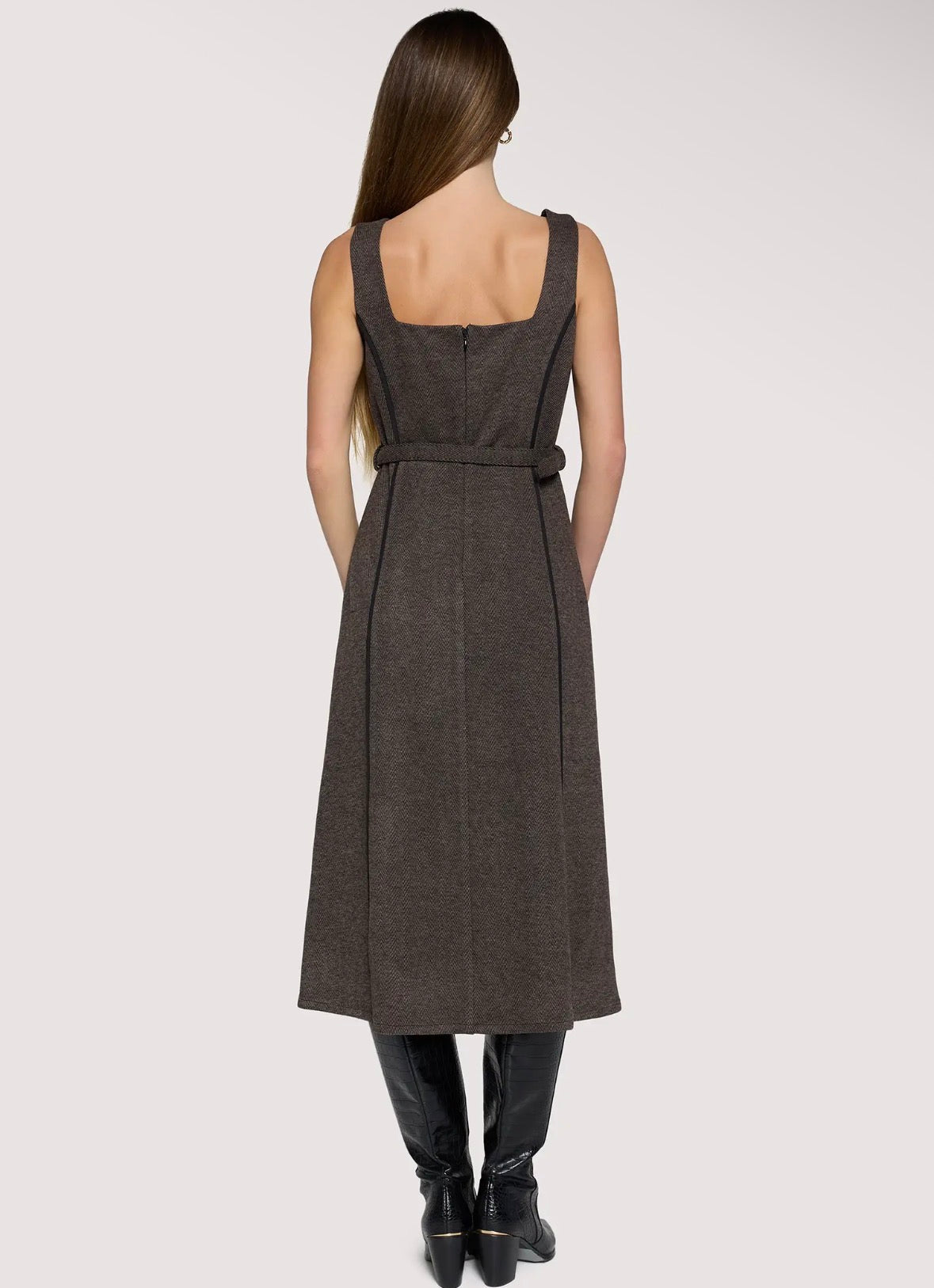 Fall In The City Midi Dress - Flea Boutiques