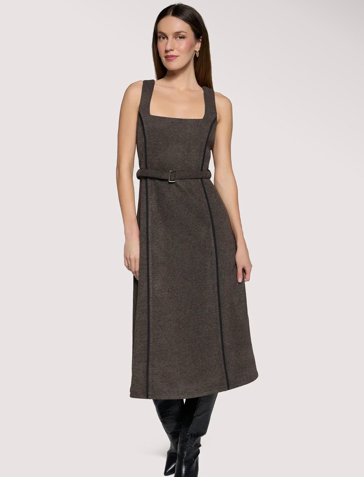 Fall In The City Midi Dress - Flea Boutiques