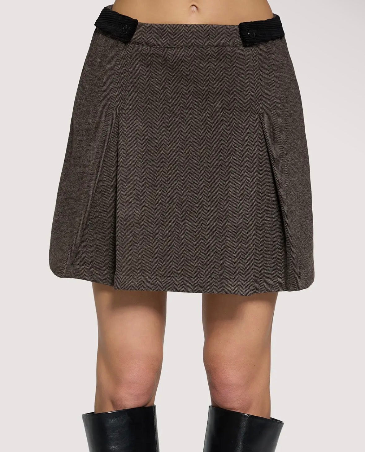 Fall In The City Mini Skirt - Flea Boutiques