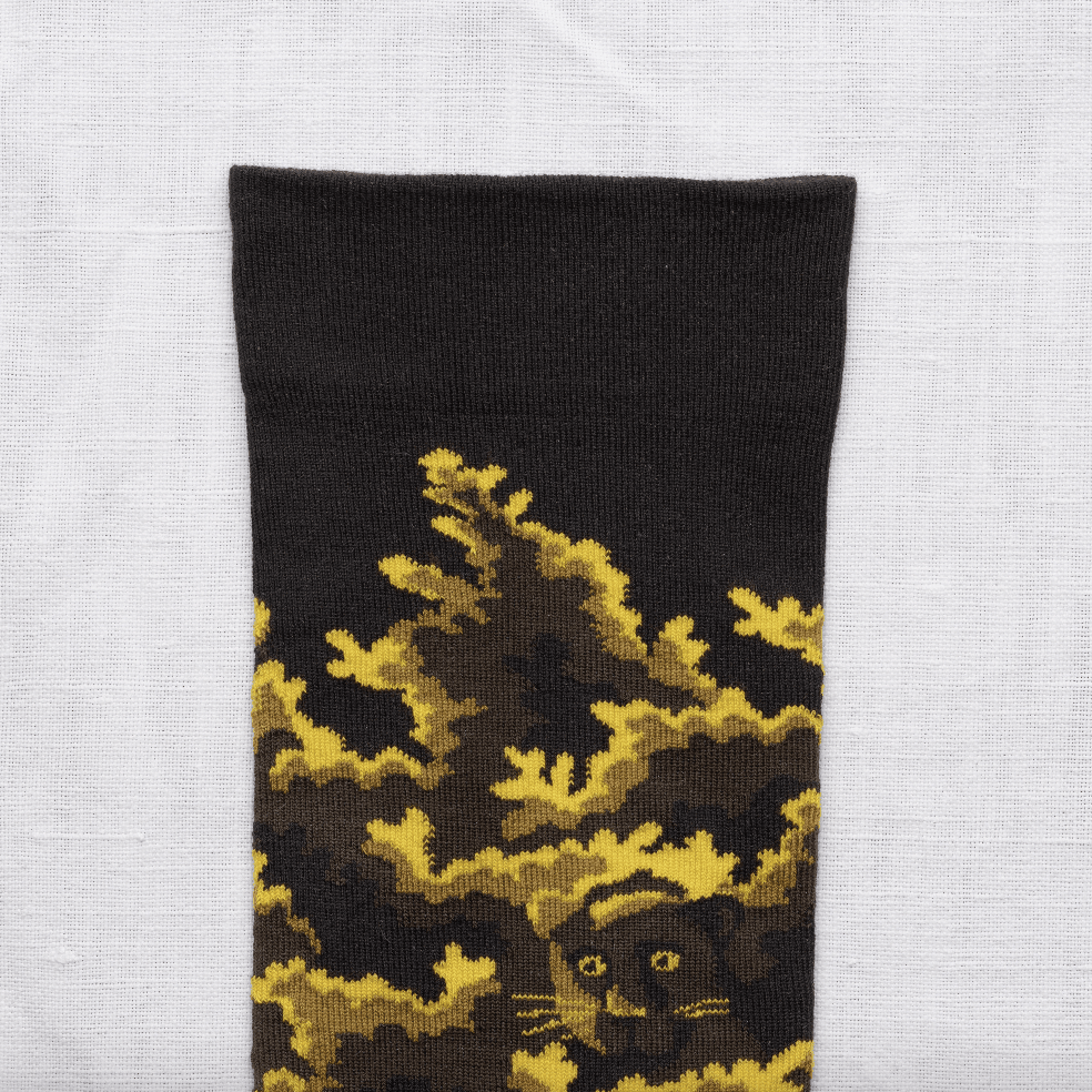 Faux Foilage Sock - Flea Boutiques