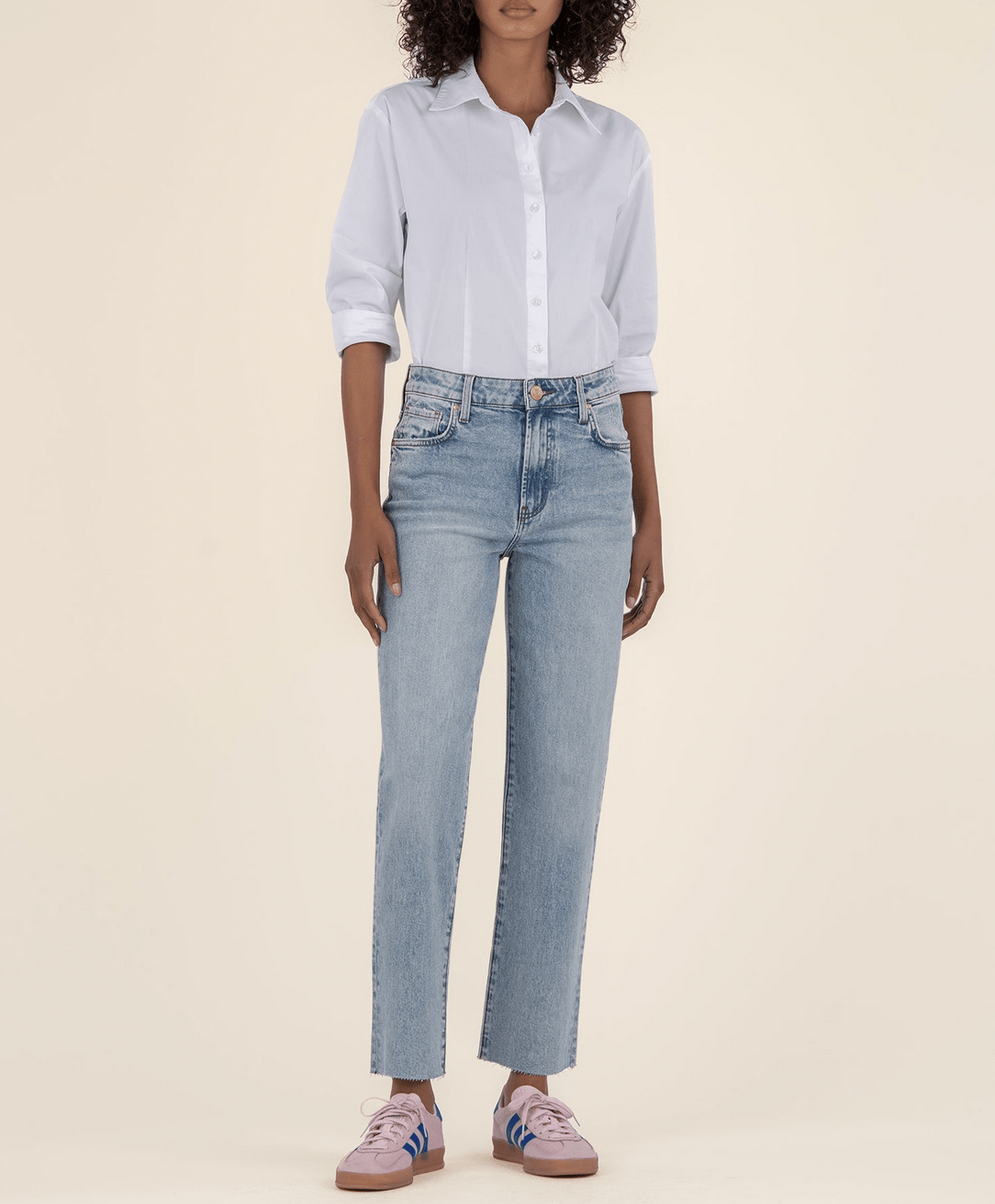 Fay Hi Rise Ankle Straight Leg - Flea Boutiques