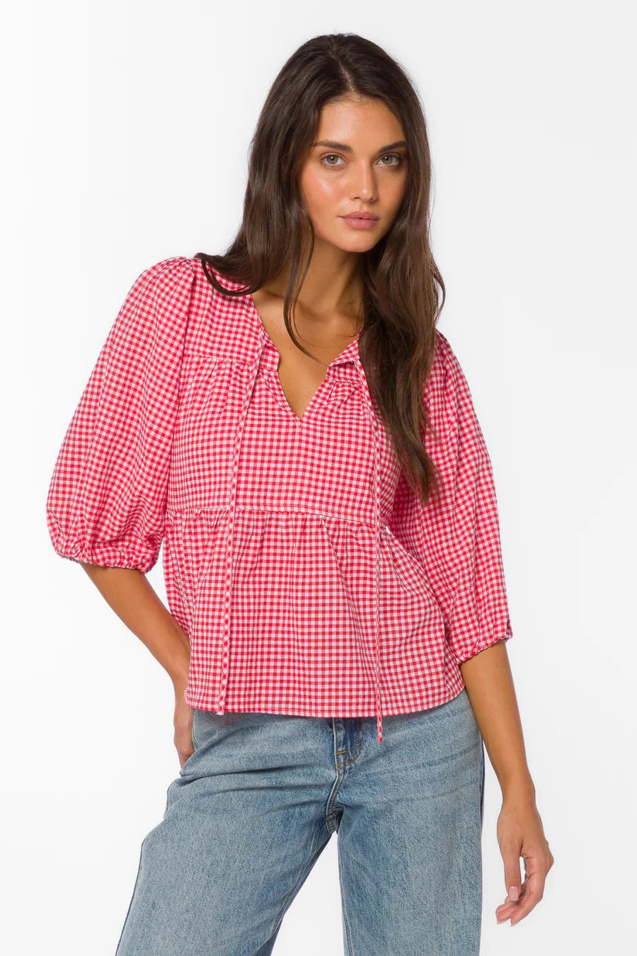 Ferlita Puff Sleeve Top - Flea Boutiques