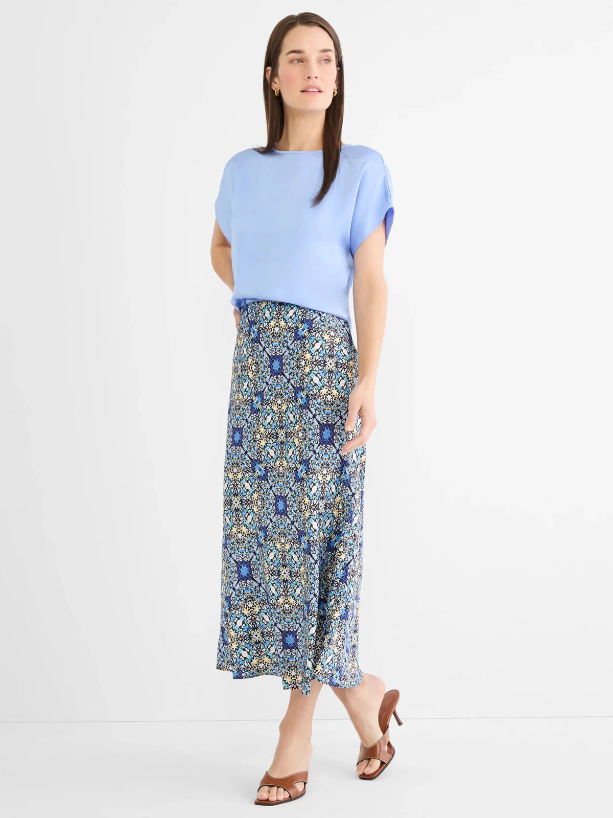 Filagree Tile Slip Skirt - Flea Boutiques