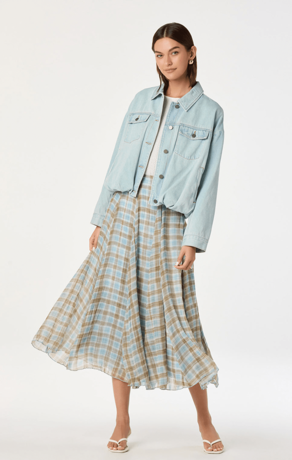 Fiori Midi Skirt - Flea Boutiques