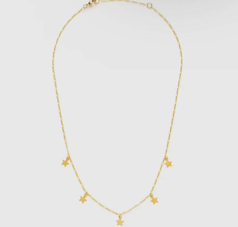 Five Stars Necklace - Flea Boutiques