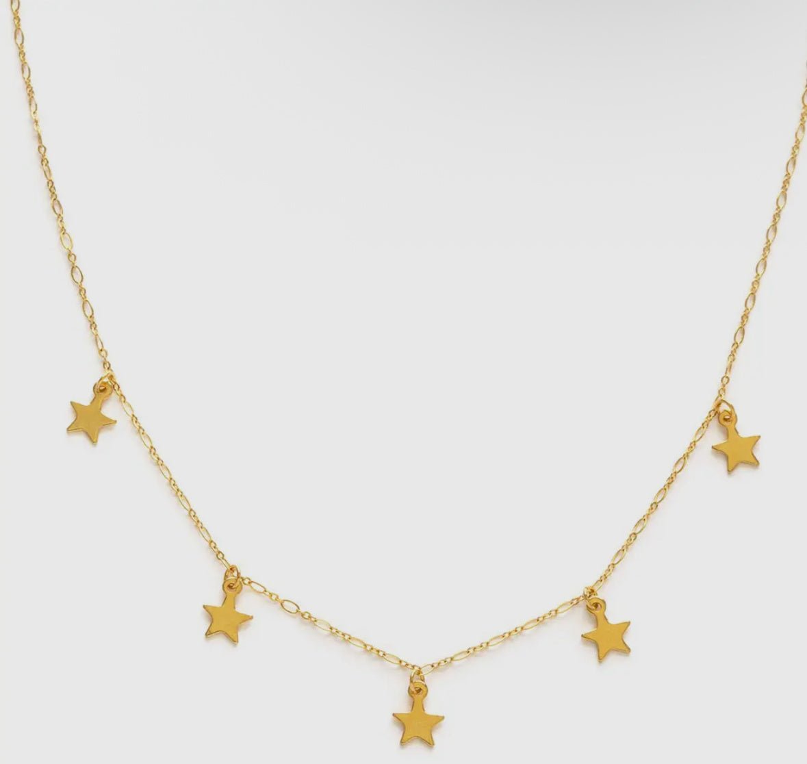 Five Stars Necklace - Flea Boutiques