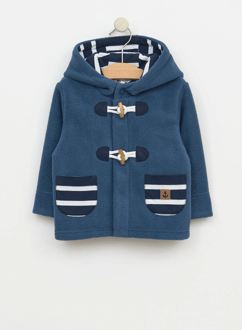Fleece Jacket with Toggles - Flea Boutiques