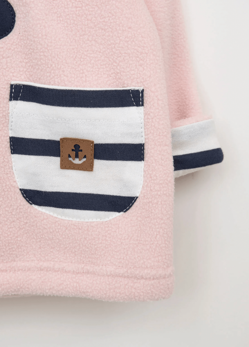 Fleece Jacket with Toggles - Flea Boutiques