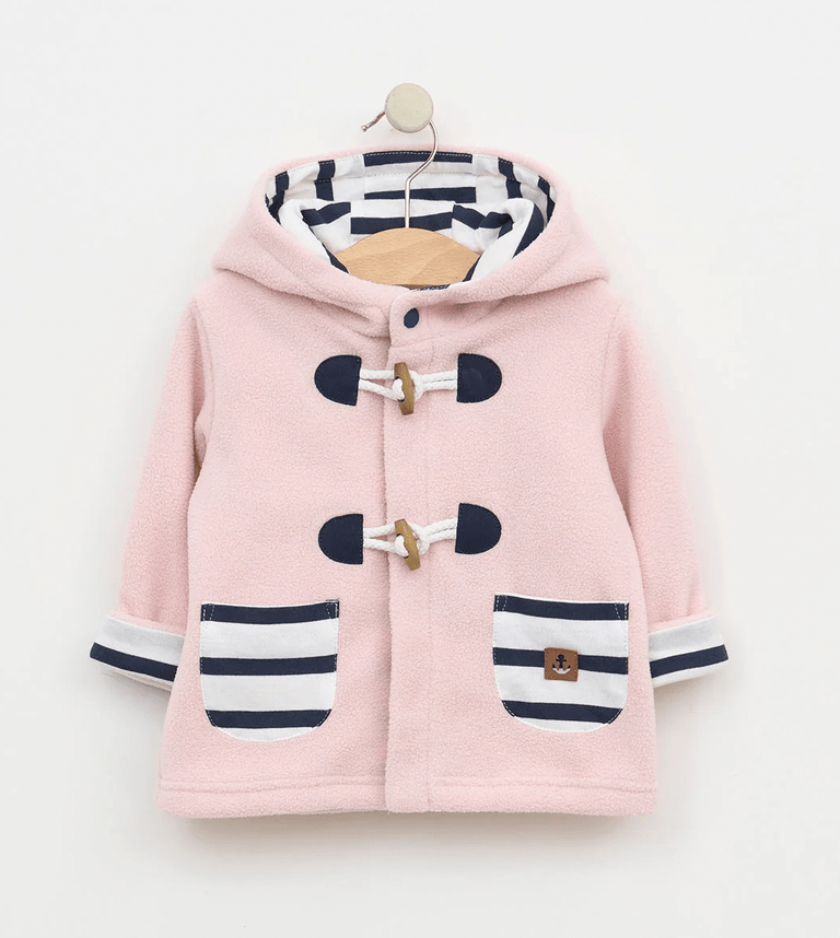 Fleece Jacket with Toggles - Flea Boutiques