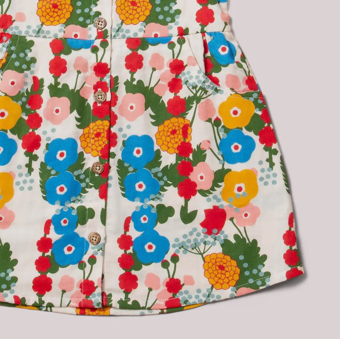 Flora & Fauna Short Sleeve Dress - Flea Boutiques