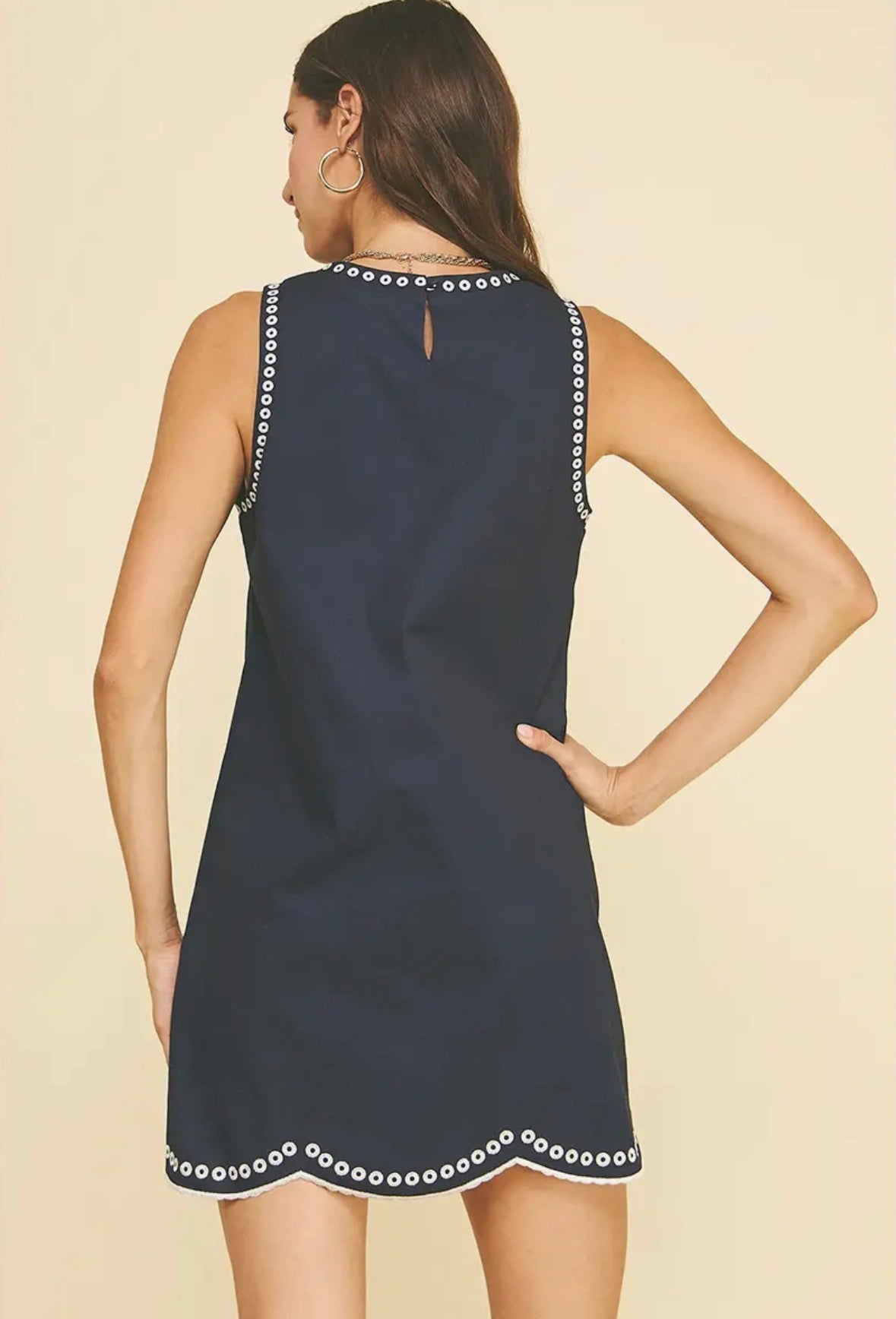 Floral Embroidered Mini - Flea Boutiques