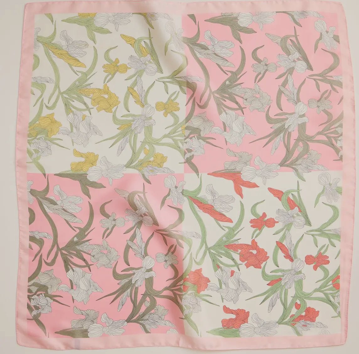 Floral Print Elegant Scarf - Flea Boutiques
