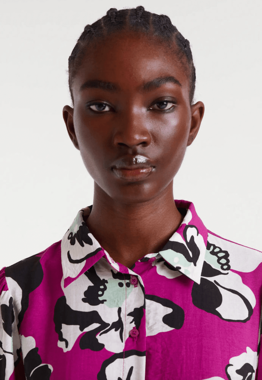 Floral Shirtdress - Flea Boutiques