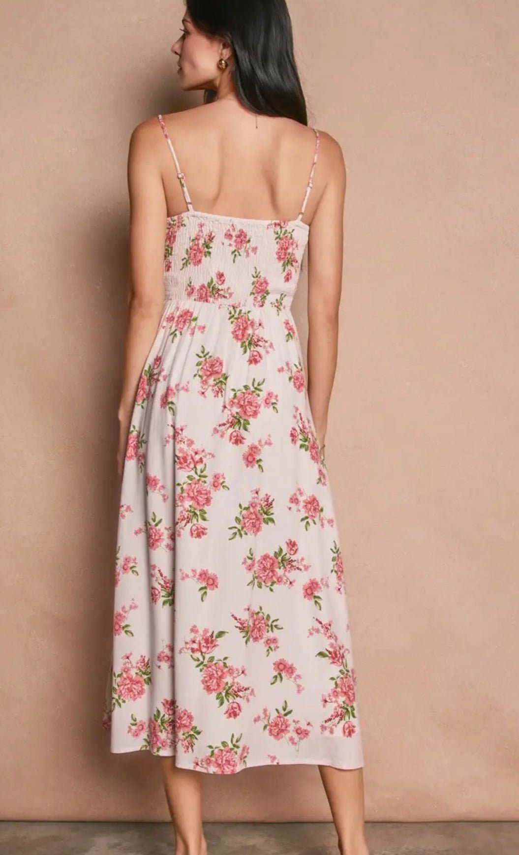 Floral Sweetheart Corset Dress - Flea Boutiques