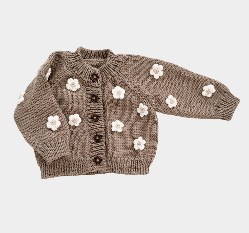 Flower Cardigan - Flea Boutiques