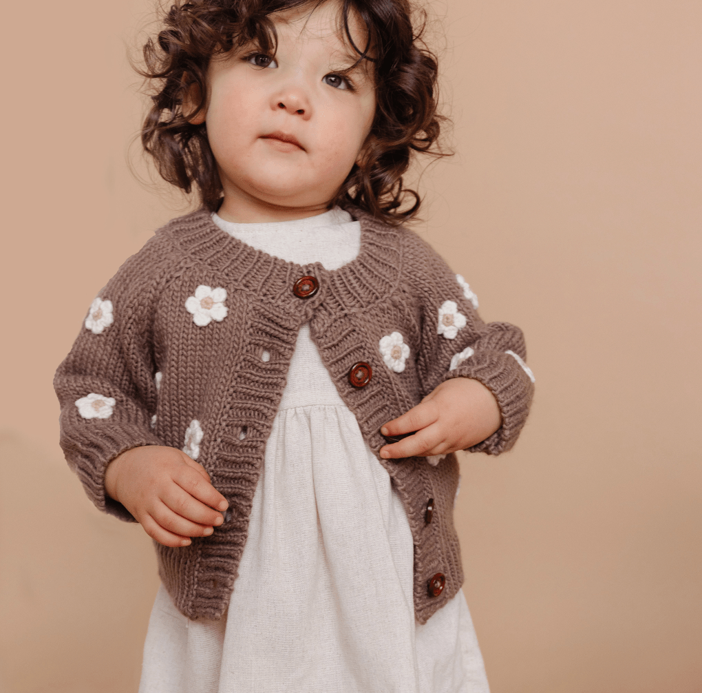 Flower Cardigan - Flea Boutiques