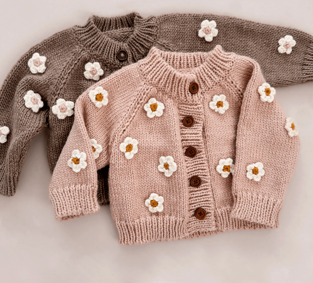 Flower Cardigan - Flea Boutiques