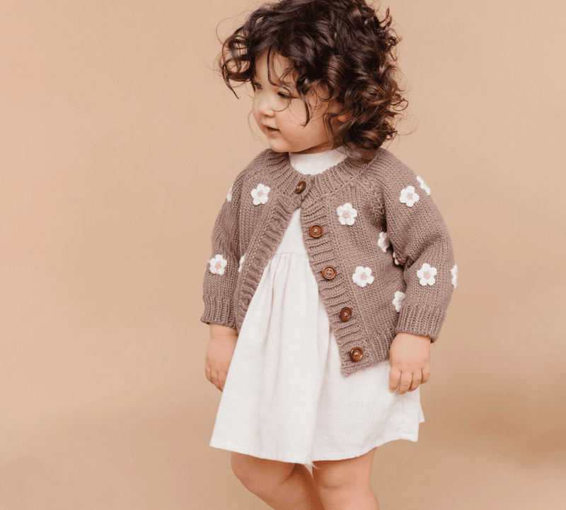 Flower Cardigan - Flea Boutiques