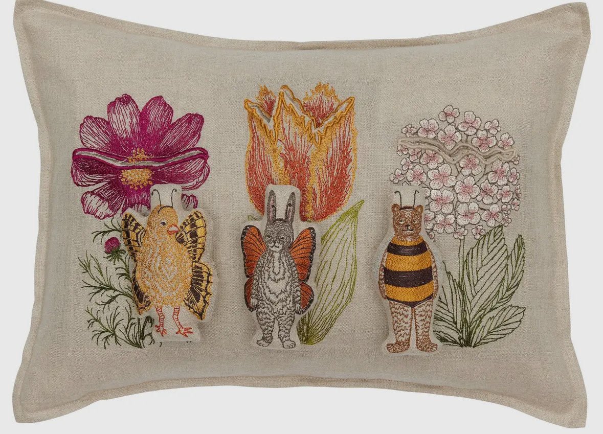 Flower Friends Pocket Pillow - Flea Boutiques