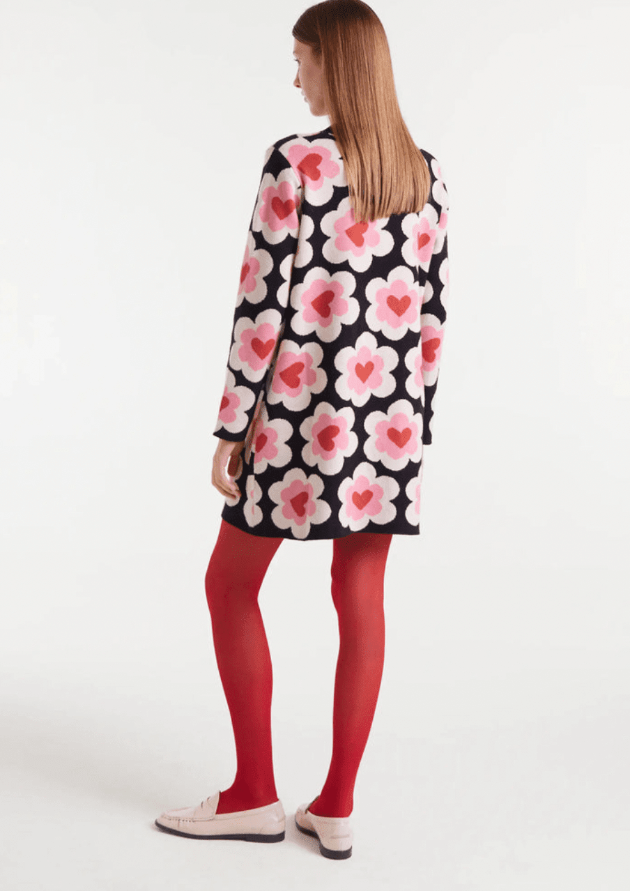 Flower Power Knit Dress - Flea Boutiques