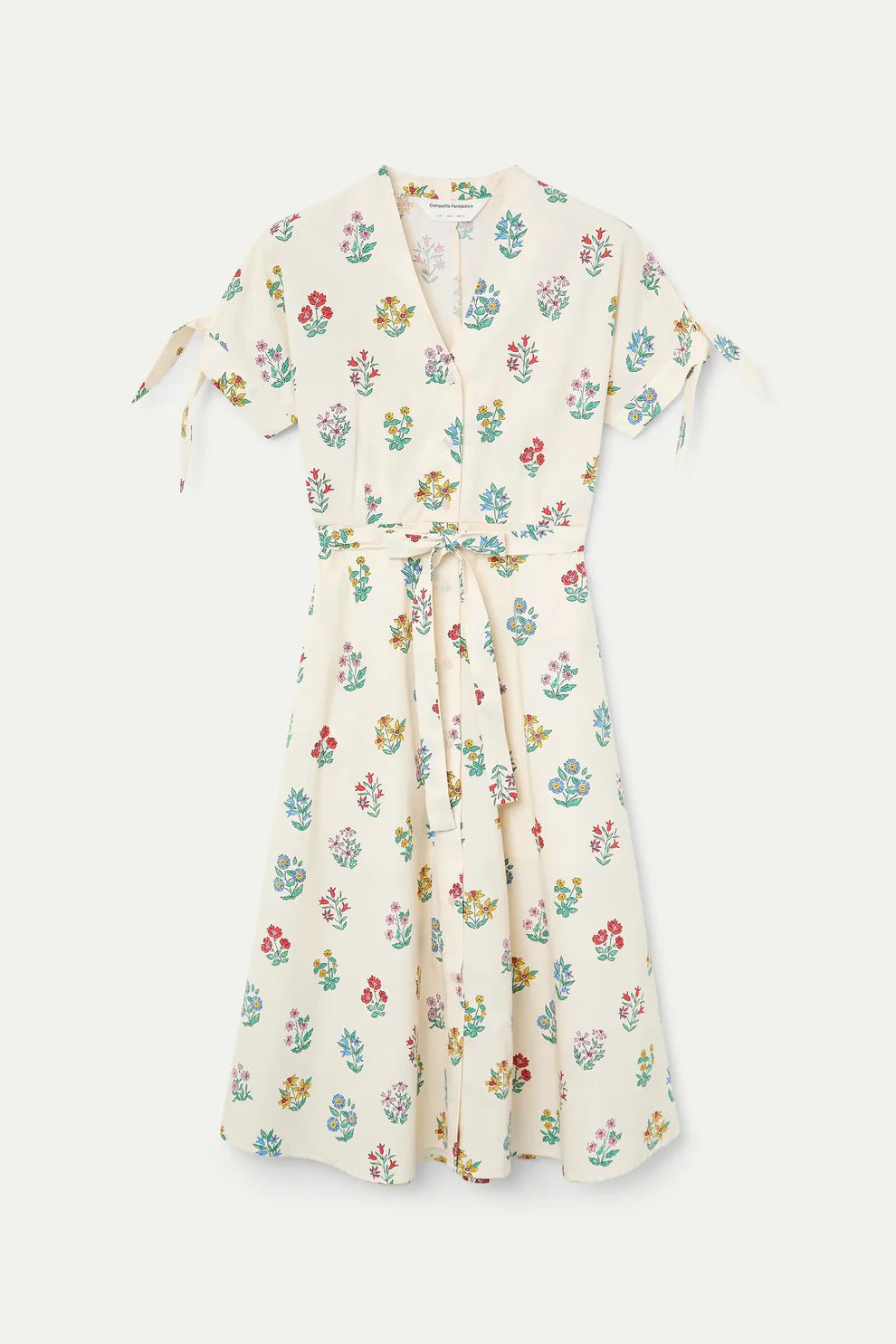 Flower Shirt Dress - Flea Boutiques