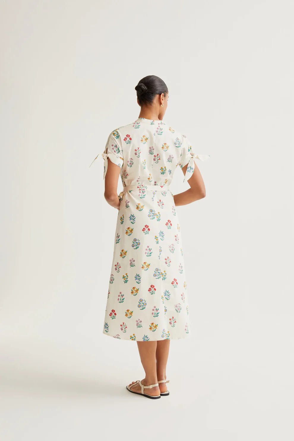 Flower Shirt Dress - Flea Boutiques