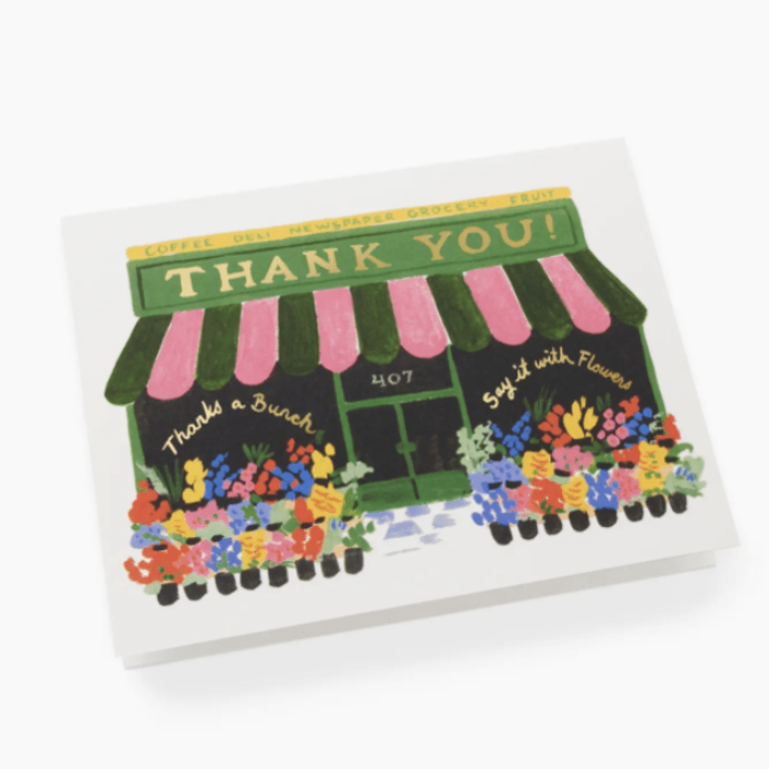 Flower Shop Thank You - Flea Boutiques