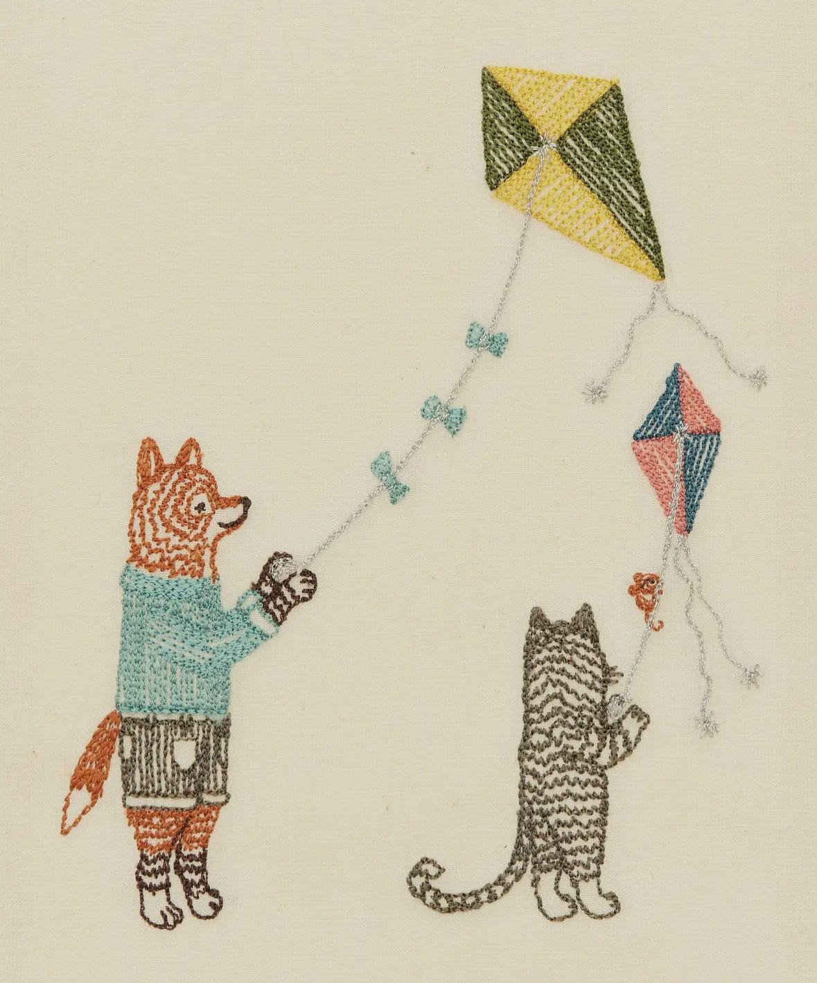 Flying Kites Card - Flea Boutiques