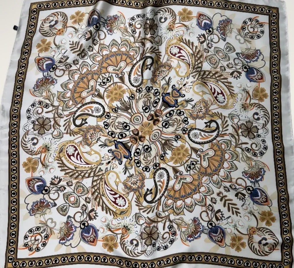 Folk Vintage Print Scarf