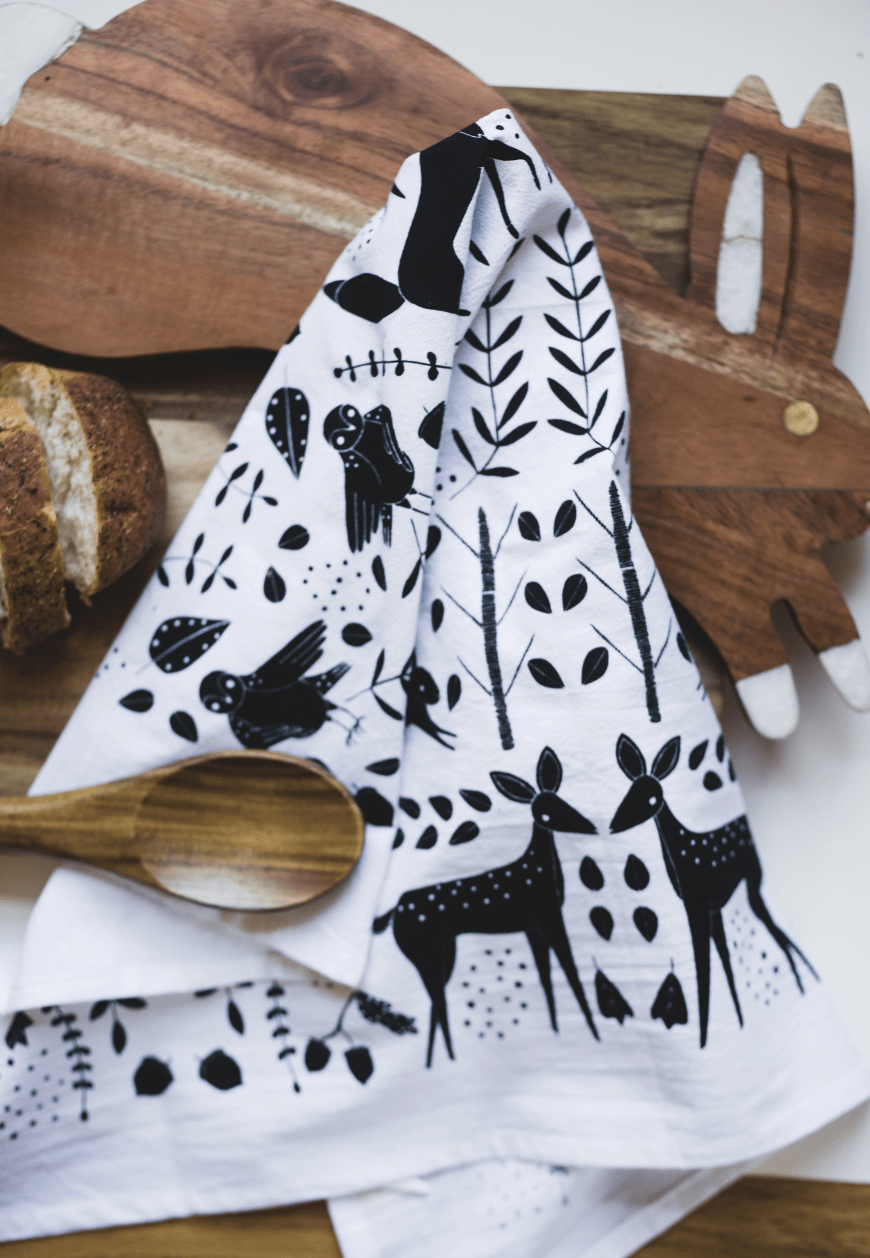 Forest Tea Towel - Flea Boutiques