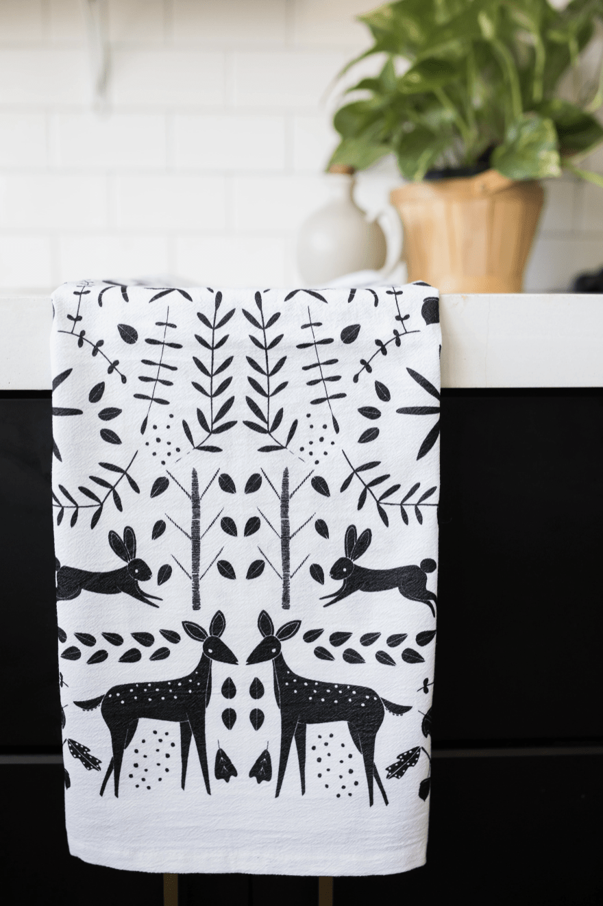 Forest Tea Towel - Flea Boutiques