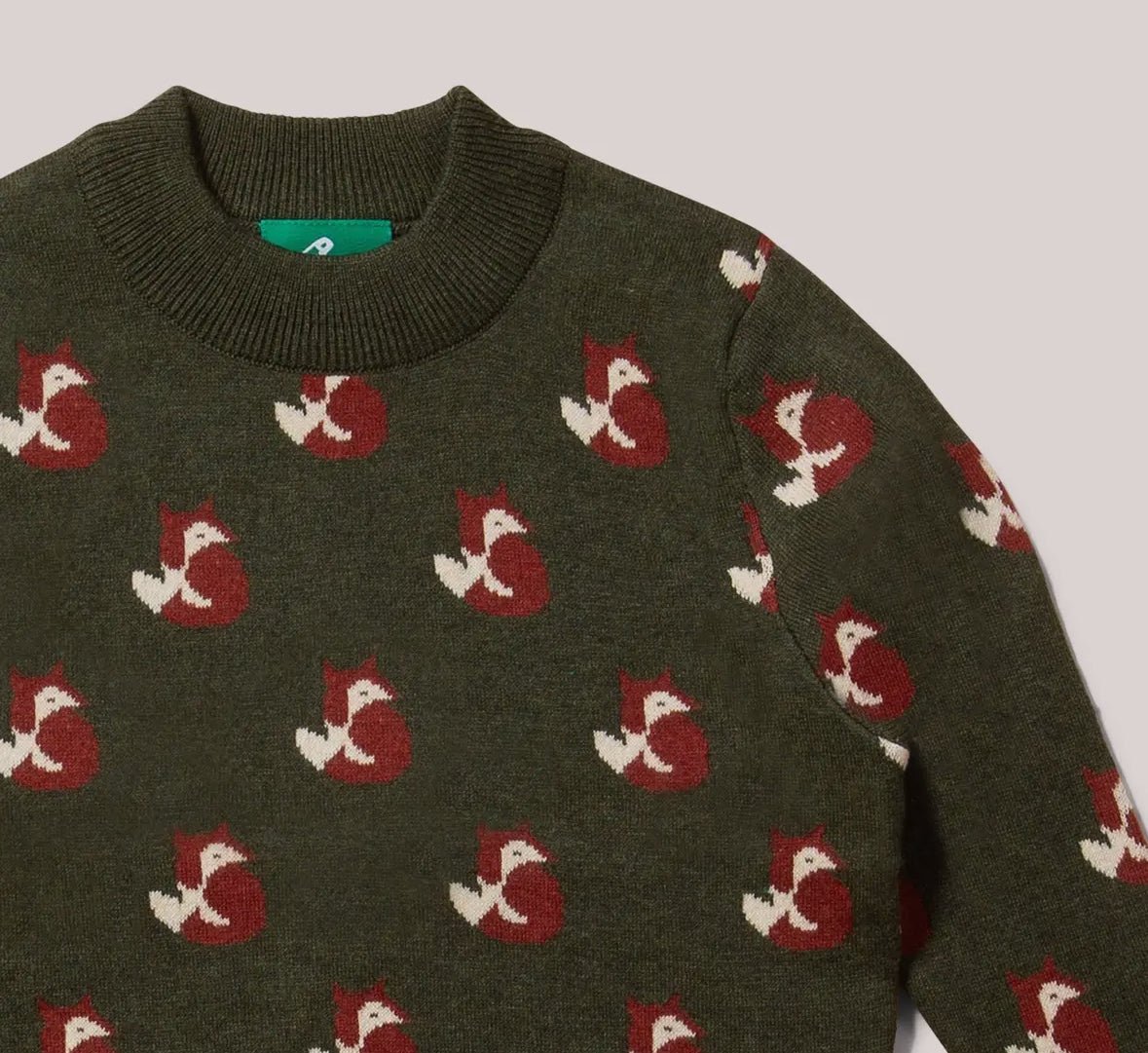 Fox Knitted Jumper - Flea Boutiques