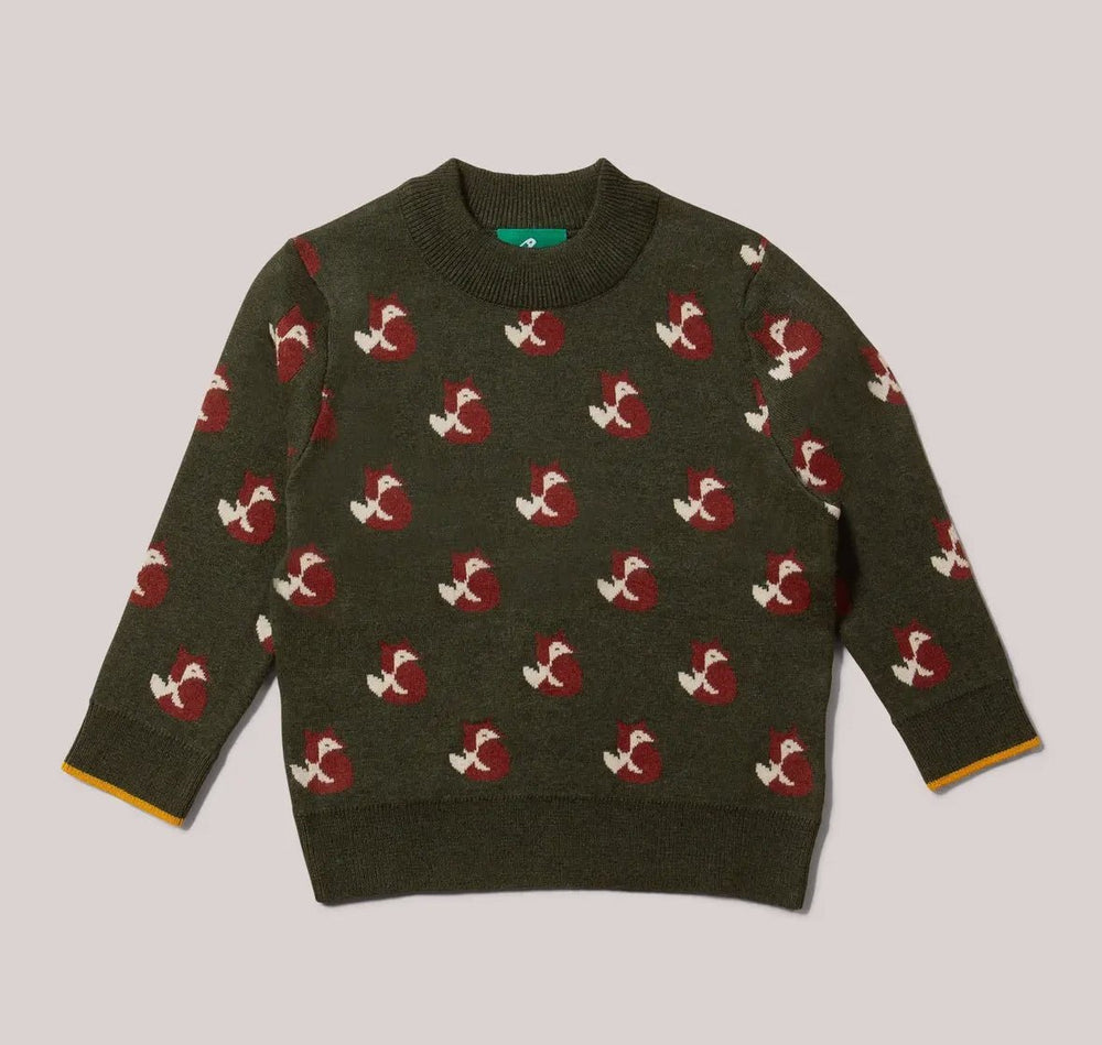 Fox Knitted Jumper