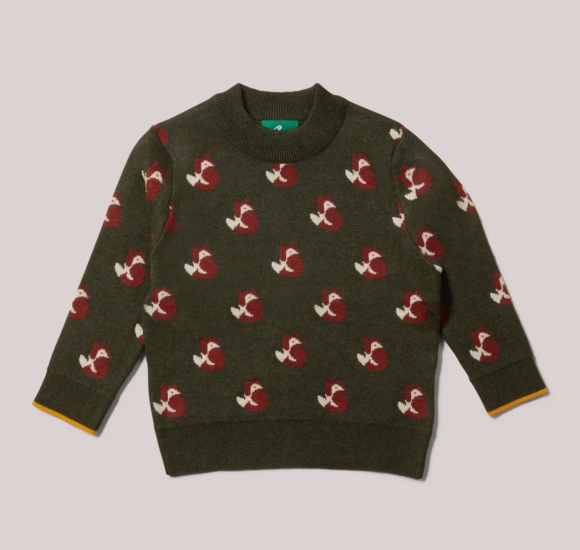 Fox Knitted Jumper - Flea Boutiques