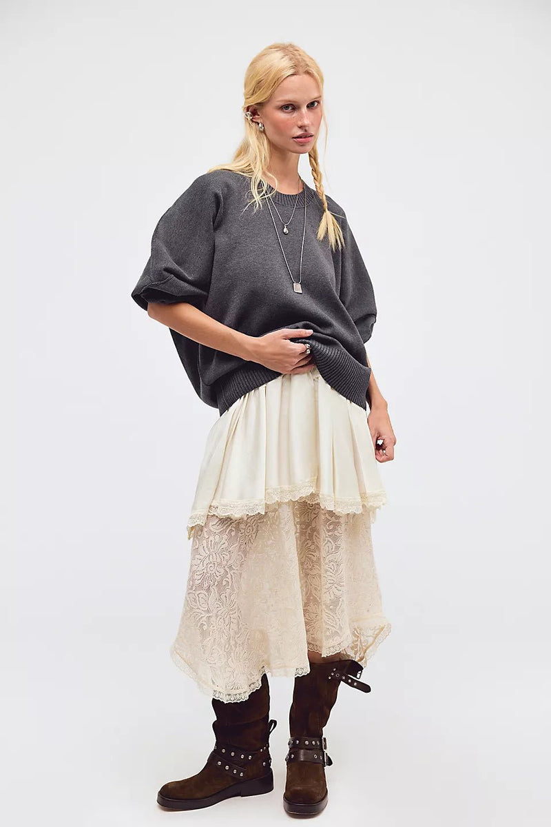 Free People Alma Pullover - Flea Boutiques