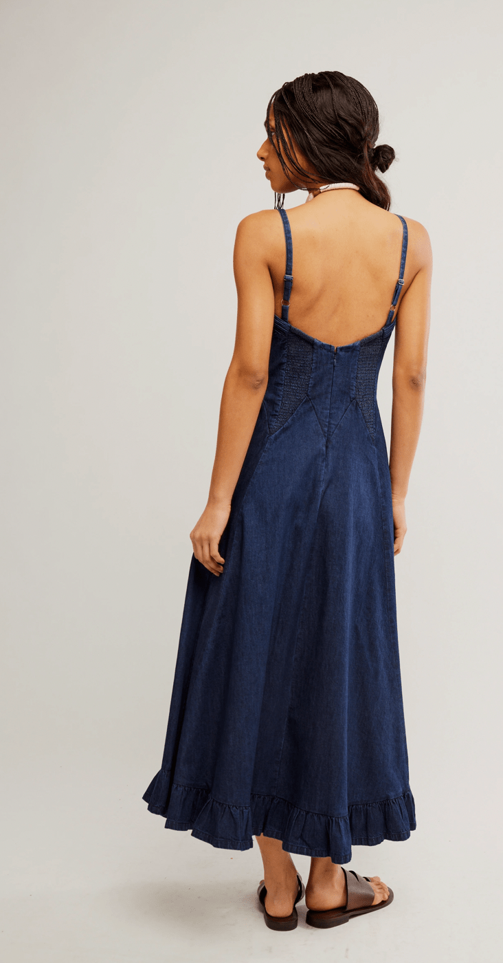 Free People Another Season Midi Dress - Flea Boutiques
