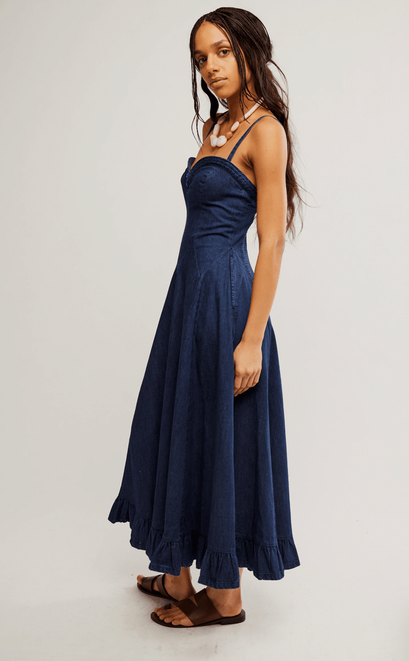 Free People Another Season Midi Dress - Flea Boutiques